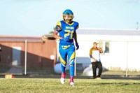 mustang football player