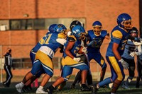 mustang football players