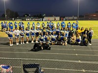 mustang cheerleading squad